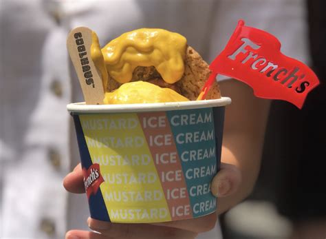 Mustard Flavored Ice Cream Exists And People Had To Try It