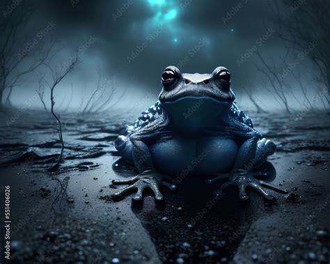 strange frog Stock Illustration | Adobe Stock