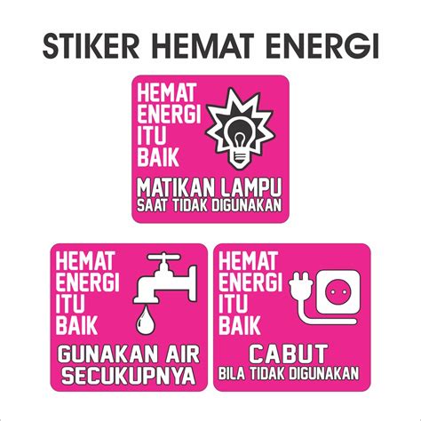 Jual Sticker Waterproof Hemat Energi Matikan Ac Keran Listrik Lampu Lomputer Shopee Indonesia