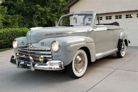 No Reserve 1946 Ford Super Deluxe Convertible For Sale On Bat Auctions