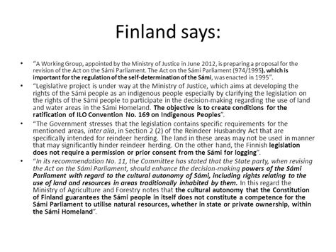 Finlands Ground Breaking Decision On Natural Resources Management In