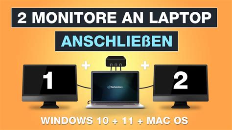 Zwei Monitore An Laptop Anschlie En Bildschirme Erweitern Mit Der Hp