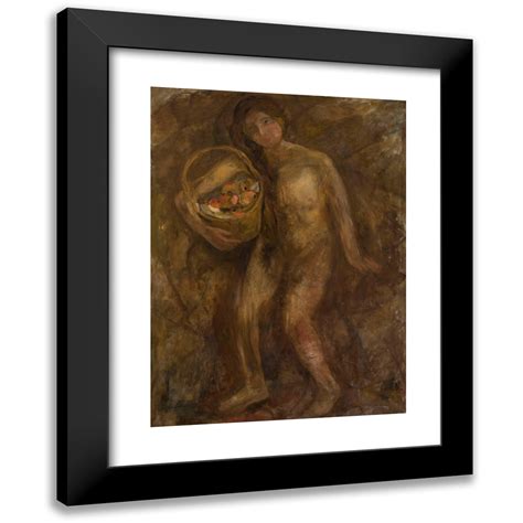 Tadeusz Makowski X Black Modern Framed Museum Art Print Titled