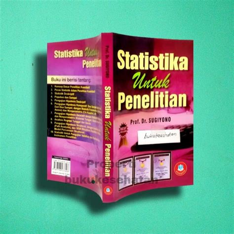 Statistik Untuk Penelitian Prof Sugiyono Edisi Terbaru Lazada