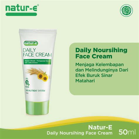 Jual NATUR E DAILY FACE CREAM 50ML Shopee Indonesia