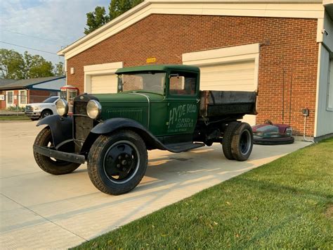 1930 Ford Aa Dump Truck Vintage Very Original Vintage Trucks For Sale