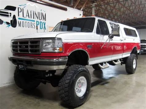 1992 FORD F350 CENTURION INTERIOR 2001 7.3L SWAP CREWCAB LONGBED CUSTOM for sale - Ford F-350 ...