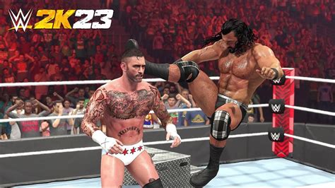 The Explosive Rivalry Drew McIntyre Vs CM Punk WWE 2K23 Gameplay