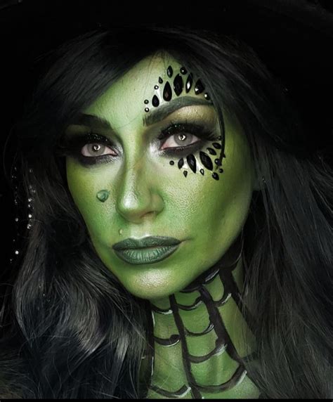 Amanecer Podar Sorprendido Maquillaje De Bruja Verde Para Halloween