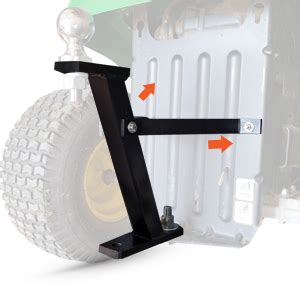 ELITEWILL Lawn Mower Trailer Towing Hitch Garden Tractor Pro Hi Hitch