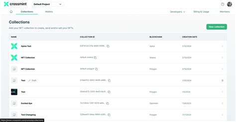 How To Create And Mint Nfts On Aptos Crossmint Guides