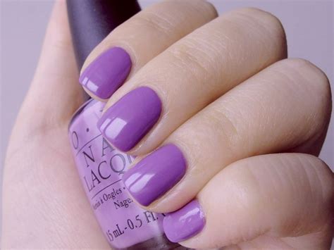 Opi A Grape Fit Purple Nails Nail Polish Lilac Nails