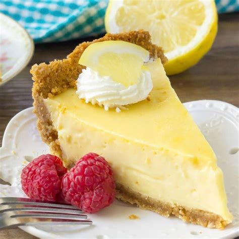 Lemon Icebox Pie With Graham Cracker Crust Lil Luna