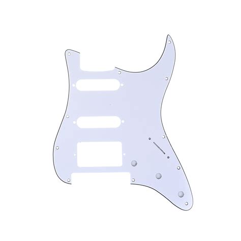 Value Musiclily Pro 11 Hole Modern Style Strat Hss Guitar Pickguard For Americanmexican Fender