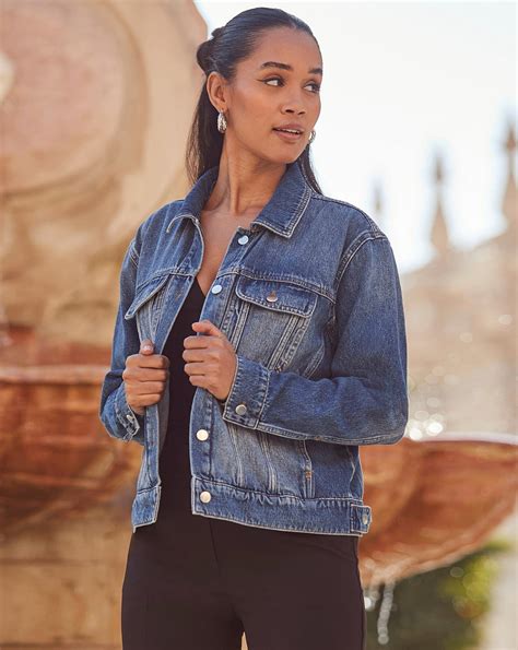 Sosandar Relaxed Fit Denim Jacket Oxendales