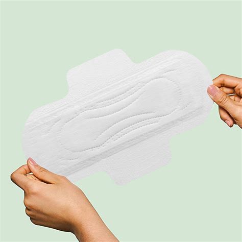 100 Organic Cotton Menstrual Feminine Hygiene Period Lady Napkin Sanitary Pad For Women China