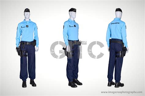 TENUE GENDARMERIE DEPARTEMENTALE MANCHE LONGUE - GITC