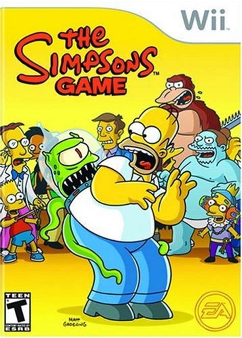 Co-Optimus - The Simpsons Game (Wii) Co-Op Information