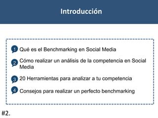 Benchmarking En Social Media Qu Es Y C Mo Hacerlo Ppt