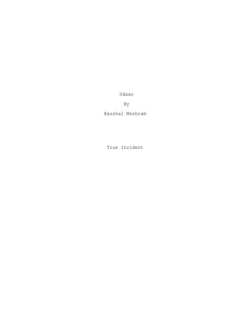 Udaan Ep 1 Pdf