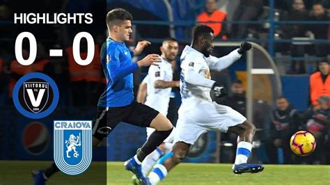 Rezumat Fc Viitorul U Craiova Sezon Etapa Youtube