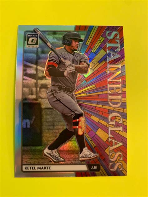 Panini Optic Ketel Marte Stained Glass Prizm Refractor Sg Ebay