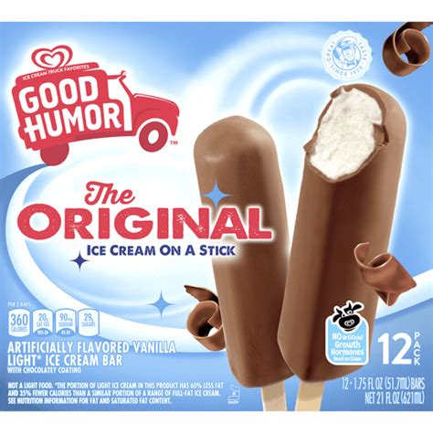 Good Humor Ice Cream Frozen Desserts Bar Original Ice Cream On A