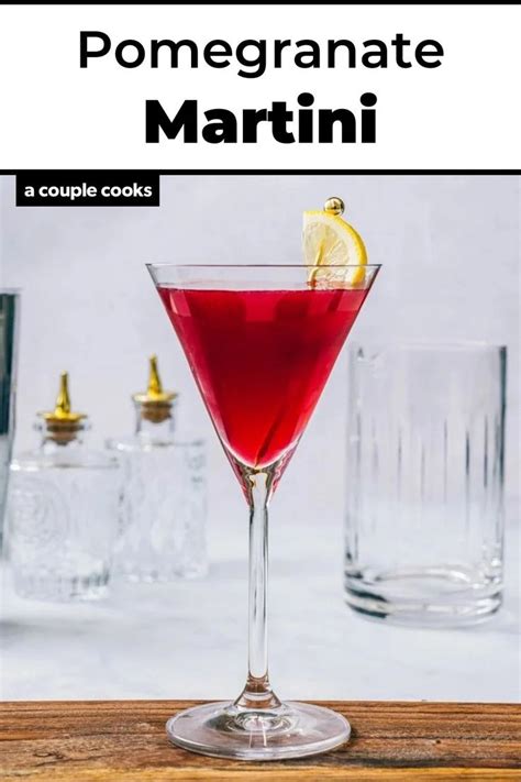 Pomegranate Martini Recipe Pomegranate Martini Cointreau Drinks