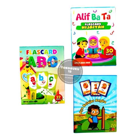 Jual Flashcard Huruf Angka Hijaiyah B55 Shopee Indonesia