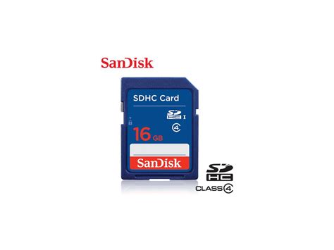 Sandisk 16gb Secure Digital High Capacity Sdhc Flash Card Model Sdsdb