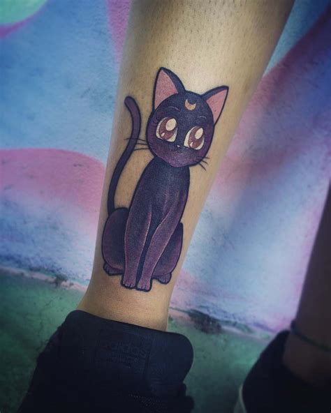 Luna Cat Tattoo - Best Tattoo Ideas Gallery