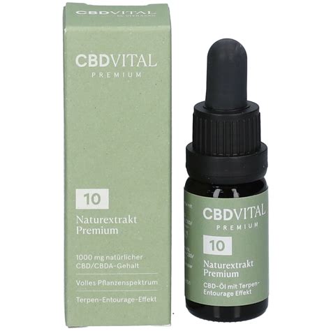 Cbd Vital Naturextrakt Premium Cbd Öl 10 10 Ml Shop