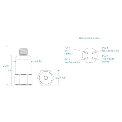 Velocity M Connector Industrial Accelerometer Hs Series