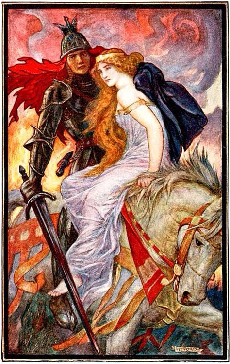 Lancelot Et Guenievre Arthurian Legend Arthurian Art