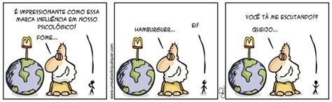 Tirinha Globalização McDonald s