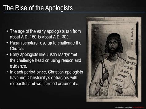 The Essentials Of Apologetics Why Apologetics