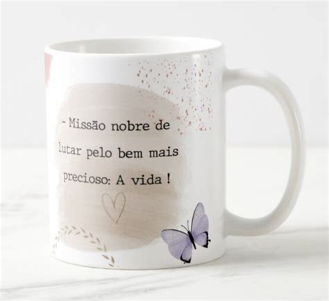 Caneca M Dica Feminina Delicada Elo Produtos Especiais