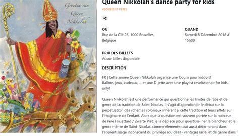 Remplacer Saint Nicolas Par Queen Nikkolah Medias Presse Info