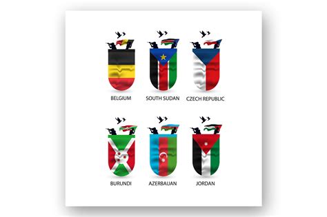 Flags Collection Of Countries Graphic By Stromgraphix Creative Fabrica