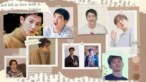 Exo Paper Aesthetic Desktop Wallpaper Aesthetic Wallpaper Laptop