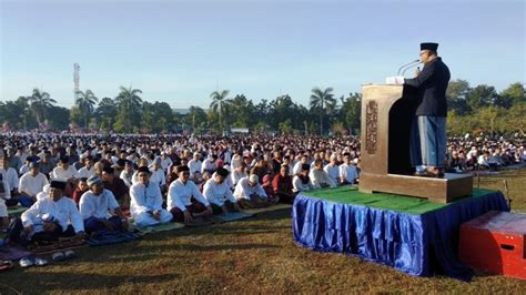 Idul Fitri Momen Untuk Jaga Kekompakan Dan Persatuan