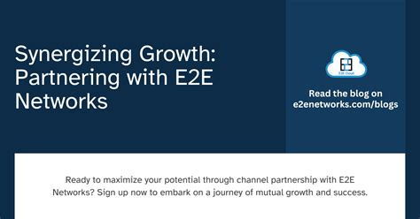 Partner With E2e Networks