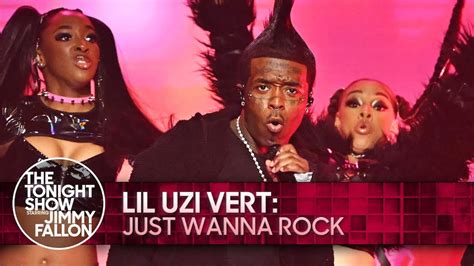 Lil Uzi Vert Performs Just Wanna Rock On Fallon And Goes Nuts With The Choreography Watch