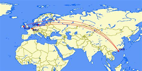 Cathay Pacific S New European Destinations Brussels Copenhagen And