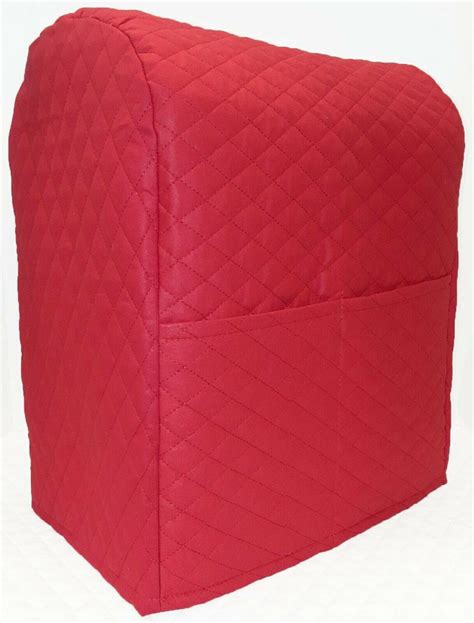 Quilted Cover Compatible With Kitchenaid Stand Mixer By Pennys Needful Things Red 455qt