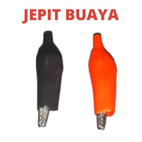 Jual Penjepit Jepit Aki Capit Accu Buaya Lombok Besar Set Allgator Clip