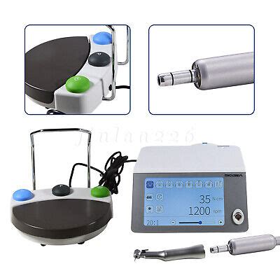 Us Dental Led Implant Motor Surgical System Touch Screen Contra Angle