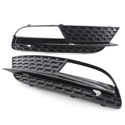 Right Left Front Lower Bumper Grill Fog Light Cover Fit For AUDI A5