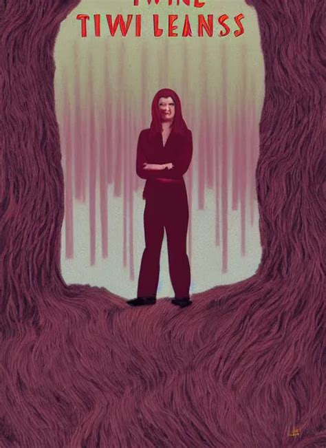 Twin Peaks Movie Poster Art By Lisa Falkenstern Stable Diffusion