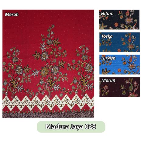 Jual Sale Kain Batik Unggul Jaya Putri Jelita Madura Jaya